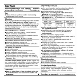 Foto 4 | Foto 4 | Pastilla De Nicotina Polacrilex Goodsense Mini 2 Mg Menta 216 Unidades - Venta Internacional.