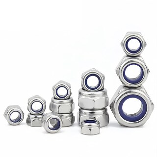 Foto 3 | Foto 3 | Tuercas De Seguridad Instockbolts M4-0.7 De Acero Inoxidable 316 100 Unidades - Venta Internacional.