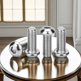 Foto 3 | Foto 3 | Tornillos Metuja M8-1 25 X 25 Mm Con Cabezal De Botón 50 Unidades - Venta Internacional.