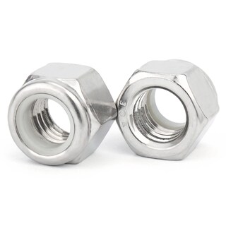 Foto 1 | Foto 1 | Tuercas De Seguridad Instockbolts 1/4-20 De Acero Inoxidable 316 50 Unidades - Venta Internacional.