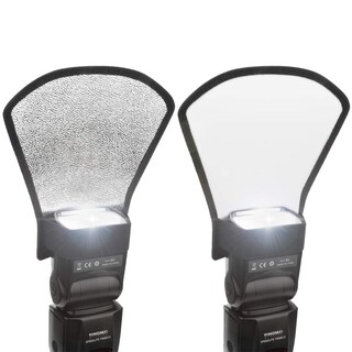 Foto 1 | Foto 1 | Difusor Reflector De Flash Toazoe 2 Unidades Blanco Y Plateado Para Canon Nikon Sony Fuji - Venta Internacional.