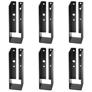 Foto 1 | Foto 1 | Soporte Para Viguetas Gbgs  Brida Oculta  Negro Claro  Acero Calibre 14 - Venta Internacional.