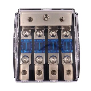 Foto 1 | Foto 1 | Bloque De Distribución De Portafusibles De 4 Vías 60 A Con Fusible Mini Anl - Venta Internacional.