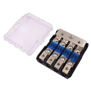 Foto 2 | Foto 2 | Bloque De Distribución De Portafusibles De 4 Vías 60 A Con Fusible Mini Anl - Venta Internacional.