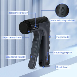 Foto 7 | Foto 7 | Entrenador De Fuerza Grip Hxd-ergo Con Ejercitador De Dedos  Color Negro - Venta Internacional.