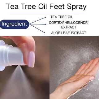 Foto 5 | Foto 5 | Spray Para Pies Uioecn Con Aceite De Árbol De Té Para Mantener Frescos Los Pies Y Los Zapatos - Venta Internacional.