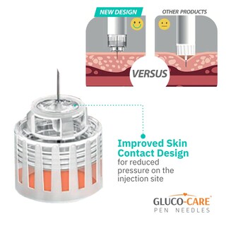 Foto 5 | Foto 5 | Puntas Para Bolígrafos Gluco-care Plus 33 G X 4 Mm Ajuste Universal 100 Unidades - Venta Internacional.