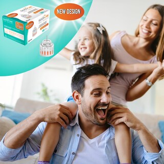 Foto 7 | Foto 7 | Puntas Para Bolígrafos Gluco-care Plus 33 G X 4 Mm Ajuste Universal 100 Unidades - Venta Internacional.