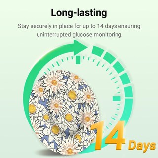 Foto 7 | Foto 7 | Fundas Para Sensores Kovoq Libre 3 Y Plus Freestyle Paquete De 16 Flores - Venta Internacional.