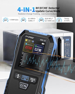 Foto 2 | Foto 2 | Detector Emf Fnirsi Erd-10 Medidor De Radiación 4 En 1 Recargable - Venta Internacional.