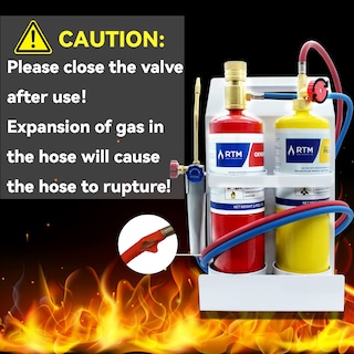 Foto 6 | Foto 6 | Kit De Antorchas Rtmmfg Oxygen Mapp Con Soporte Metálico Para Soldar - Venta Internacional.