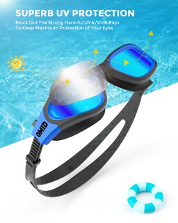 Foto 6 | Foto 6 | Gafas De Natación Omid P2mini Polarizadas Para Niños De 6 A 14 Años - Venta Internacional.