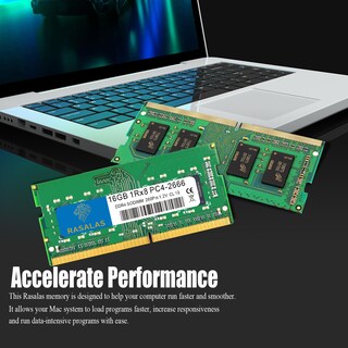 Foto 5 | Foto 5 | Memoria Ram Rasalas 16 Gb Ddr4 2666 Mhz 260 Pines Para Ordenador Portátil - Venta Internacional.