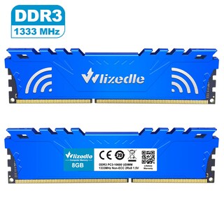Foto 6 | Foto 6 | Memoria Ram Wlizedle Ddr3 De 8 Gb A 1333 Mhz Udimm Pc3-10600 - Venta Internacional.