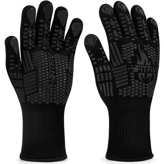 Foto 1 | Foto 1 | Guantes De Barbacoa Fitfiv De Silicona Extremadamente Resistentes Al Calor Y Antideslizantes - Venta Internacional.