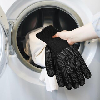 Foto 6 | Foto 6 | Guantes De Barbacoa Fitfiv De Silicona Extremadamente Resistentes Al Calor Y Antideslizantes - Venta Internacional.