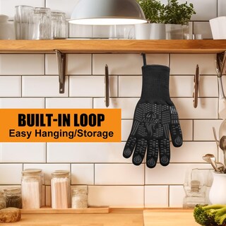 Foto 7 | Foto 7 | Guantes De Barbacoa Fitfiv De Silicona Extremadamente Resistentes Al Calor Y Antideslizantes - Venta Internacional.