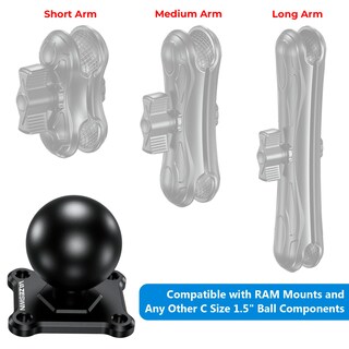 Foto 4 | Foto 4 | Base De Montaje Vazeswin 1.5 Ball Para Garmin/lowrance/humminbird - Venta Internacional.