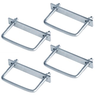 Foto 5 | Foto 5 | Pernos En U Yidu69q Cuadrados De 140 Mm De Ancho Abierto 4 Piezas Acero Galvanizado - Venta Internacional.