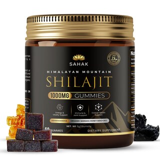 Foto 1 | Foto 1 | Gomitas Shilajit Sahak Orgánicas Del Himalaya Con Ashwagandha 60 Unidades - Venta Internacional.