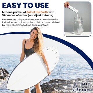 Foto 4 | Foto 4 | Polvo De Hidratación Electrolítica Salt Of The Earth  30 Barras - Venta Internacional.