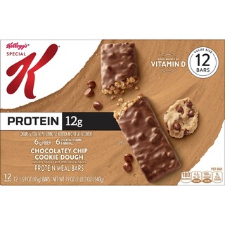 Foto 5 | Foto 5 | Protein Meal Bars Special K Masa Para Galletas Con Chispas De Chocolate 540 G - Venta Internacional.