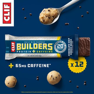Foto 2 | Foto 2 | Protein Bars Clif Builders Masa Para Galletas Con Chispas De Chocolate 12 X 70 G - Venta Internacional.