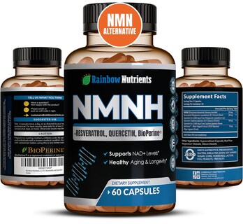 Foto 1 | Foto 1 | Suplemento Rainbow Nutrients Nmnh 7260 Mg Nad+ Booster 60 Cápsulas - Venta Internacional.
