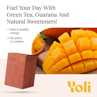 Foto 3 | Foto 3 | Mezcla Energética En Polvo Yoli Passion Peach Mango 30 Paquetes - Venta Internacional.