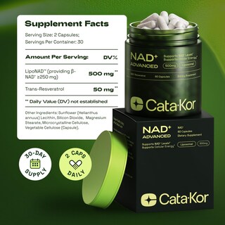 Foto 5 | Foto 5 | Suplemento Cata-kor Cata-kor Nmnh Liposomal Nad + Resveratrol - Venta Internacional.