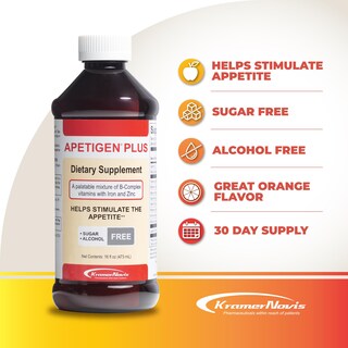 Foto 4 | Foto 4 | Estimulante Líquido Del Apetito Apetigen-plus Para Niños Y Adultos 480 Ml - Venta Internacional.