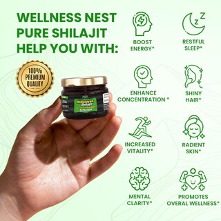 Foto 2 | Foto 2 | Suplemento Wellness Nest De Resina Shilajit De 30 G Con Oro De 24 K - Venta Internacional.