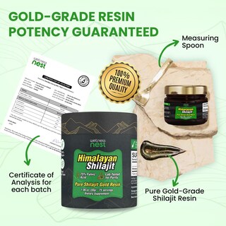 Foto 5 | Foto 5 | Suplemento Wellness Nest De Resina Shilajit De 30 G Con Oro De 24 K - Venta Internacional.