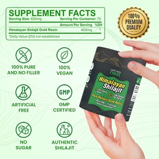 Foto 6 | Foto 6 | Suplemento Wellness Nest De Resina Shilajit De 30 G Con Oro De 24 K - Venta Internacional.