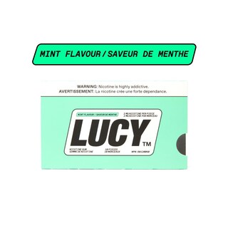 Foto 5 | Foto 5 | Chicle De Nicotina Lucy 2 Mg 100 Unidades Menta - Health Canada Npn - Venta Internacional.