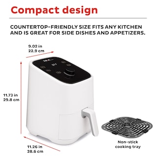 Foto 6 | Foto 6 | Mini Patatas Fritas Air Fryer Instant Vortex De 2 Cuartos De Galón Recalienta Hornea Y Asados - Venta Internacional.
