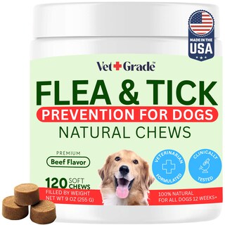 Foto 1 | Foto 1 | Píldoras Antipulgas Vetgrade Para Perros  120 Unidades Masticables  Sabor Ternera - Venta Internacional.