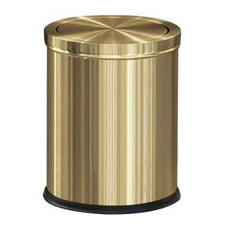 Foto 1 | Foto 1 | Bote De Basura Leasylife De Acero Inoxidable Dorado 15 L/4 Gal - Venta Internacional.