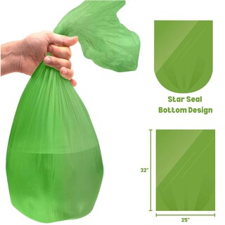 Foto 2 | Foto 2 | Bolsas De Basura Ccliners Tall Kitchen 55 Litros 13 Galones Biodegradables - Venta Internacional.