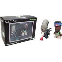 Figura De Vinilo Titan Merchandise Alien Titans Bloody Parker Y Bloody Alien 3 (paquete De 2) - Venta Internacional.