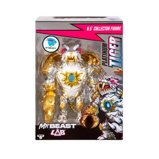 Foto 4 | Foto 4 | Figura De Coleccionista Mrbeast Lab Apex Beast Tiger De 15 8 Cm De Altura - Venta Internacional.
