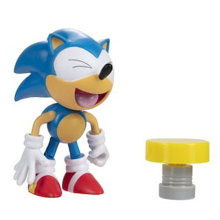 Foto 3 | Foto 3 | Figura De Acción Sonic The Hedgehog Classic Sonic De 10 Cm Con Resorte - Venta Internacional.