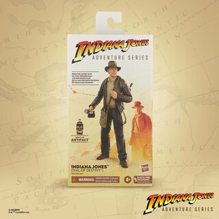 Foto 2 | Foto 2 | Figura De Acción Indiana Jones Dial Of Destiny 15 Cm Para Niños A Partir De 4 Años - Venta Internacional.