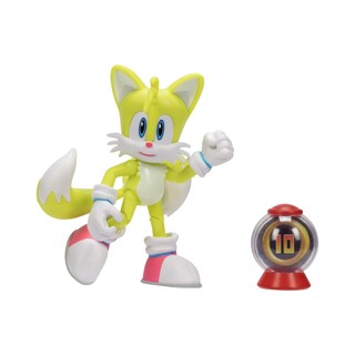 Foto 1 | Foto 1 | Figura De Acción Sonic The Hedgehog Modern Tails De 10 Cm Con Anillo - Venta Internacional.