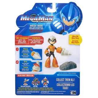 Foto 7 | Foto 7 | Figura De Acción Megaman Fully Charged Deluxe Drill Man - Venta Internacional.