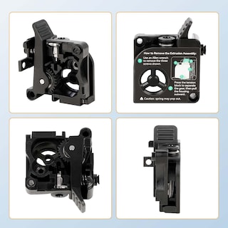 Foto 7 | Foto 7 | Kit De Cubierta Frontal Para Extrusora Impresora 3d Creality K2 Plus Color Negro - Venta Internacional.