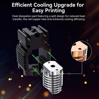 Foto 5 | Foto 5 | Bloque Calefactor Cerámico Hotend Kit Creality Ender-3 V3 Se/ke - Venta Internacional.