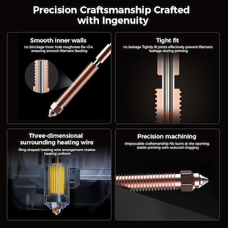 Foto 6 | Foto 6 | Bloque Calefactor Cerámico Hotend Kit Creality Hi De 300 °c - Venta Internacional.