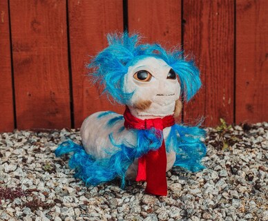 Foto 6 | Foto 6 | Peluche Vault The Worm From Labyrinth 35 Cm - Venta Internacional.