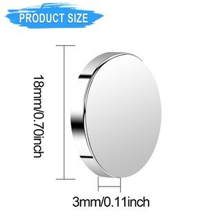 Foto 2 | Foto 2 | Imanes De Neodimio Para Tierras Raras Oceumaoa 18 X 3 Mm Redondos (paquete De 46) - Venta Internacional.